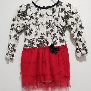 SALE 5/$20 Vitamins Kids Long Sleeved Tutu Dress